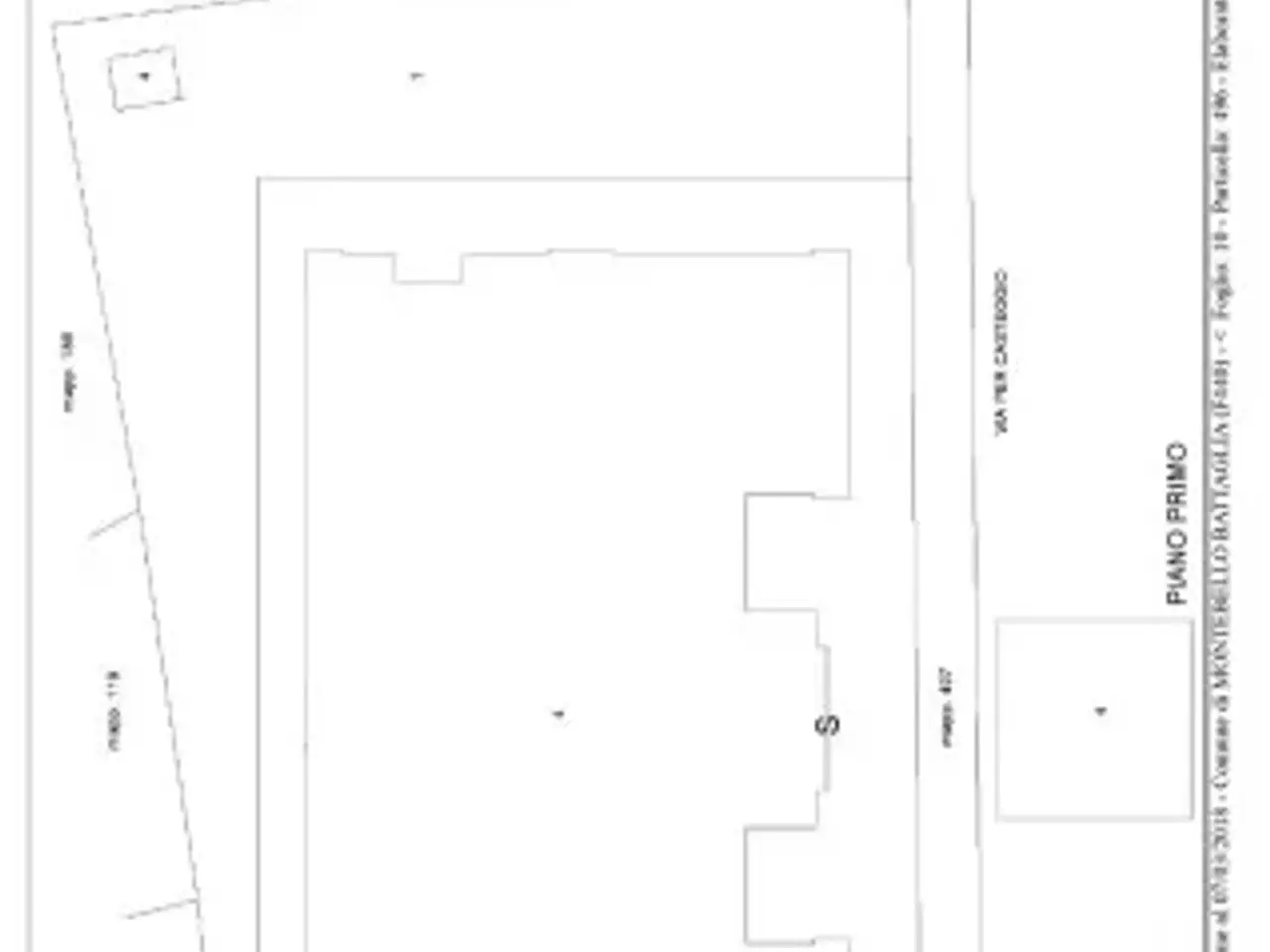 Albergo in Via per Casteggio 37, Montebello Della Battaglia, {3} - Planimetria 1