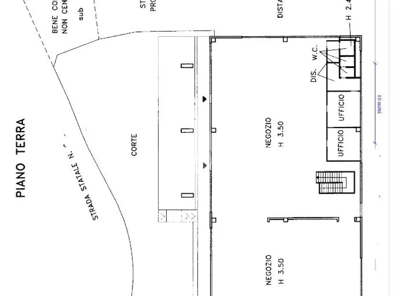 Negozio in Via Dragonaria, Moconesi, {3} - Planimetria 1