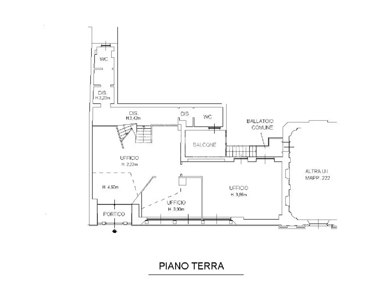 Ufficio in Via Palmanova 20, Milano, {3} - Planimetria 1