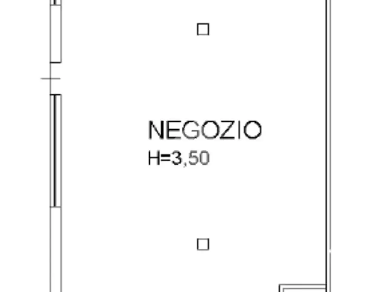 Negozio in Via Aldo Moro 35, Oppeano, {3} - Planimetria 1