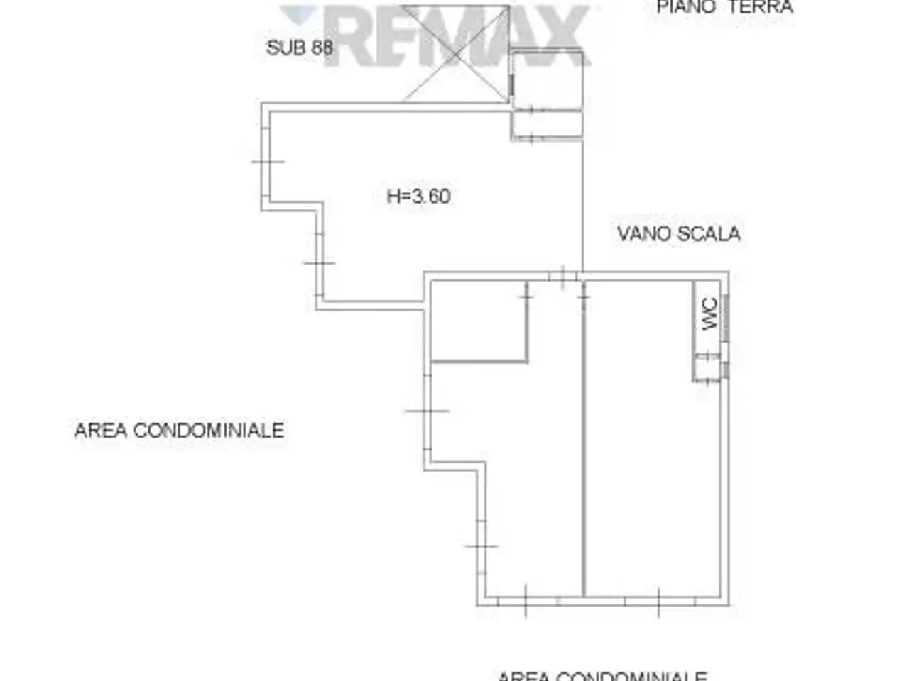 Negozio in Via Alcibiade 60, Siracusa, {3} - Planimetria 1