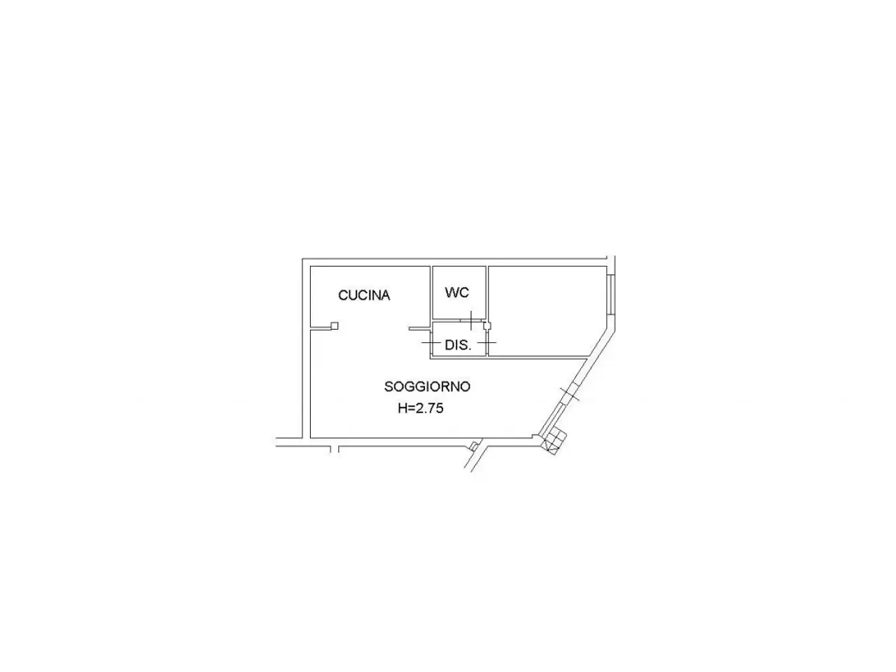 Capannone in Strada di Recentino, N. Snc, Terni, {3} - Planimetria 1