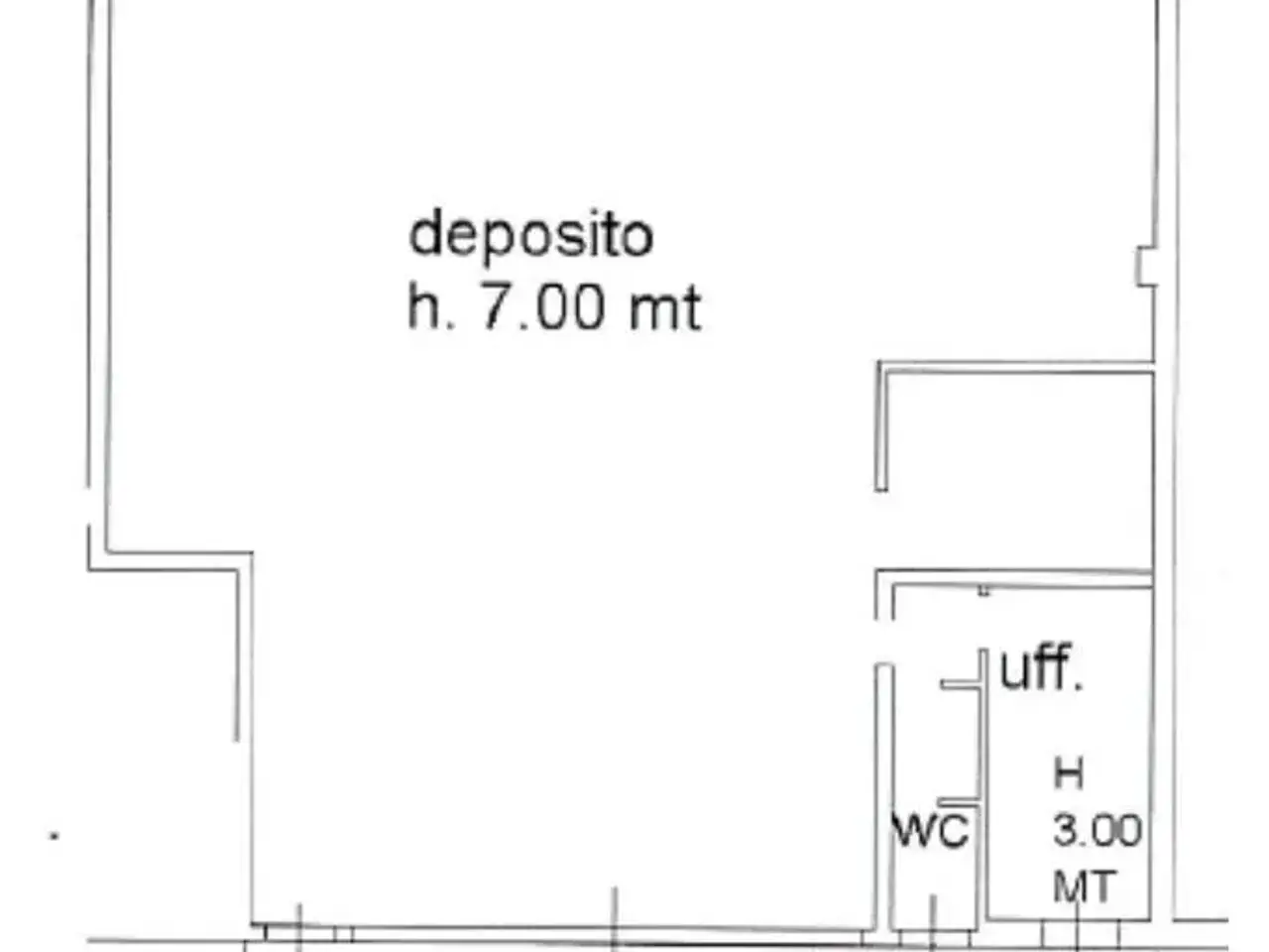 Capannone in Via Pietro Nenni 1, Treviglio, {3} - Planimetria 1