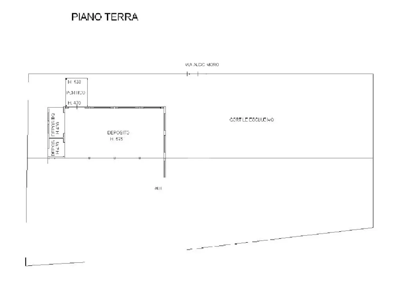 Capannone in Via Aldo Moro, Remedello, {3} - Planimetria 1
