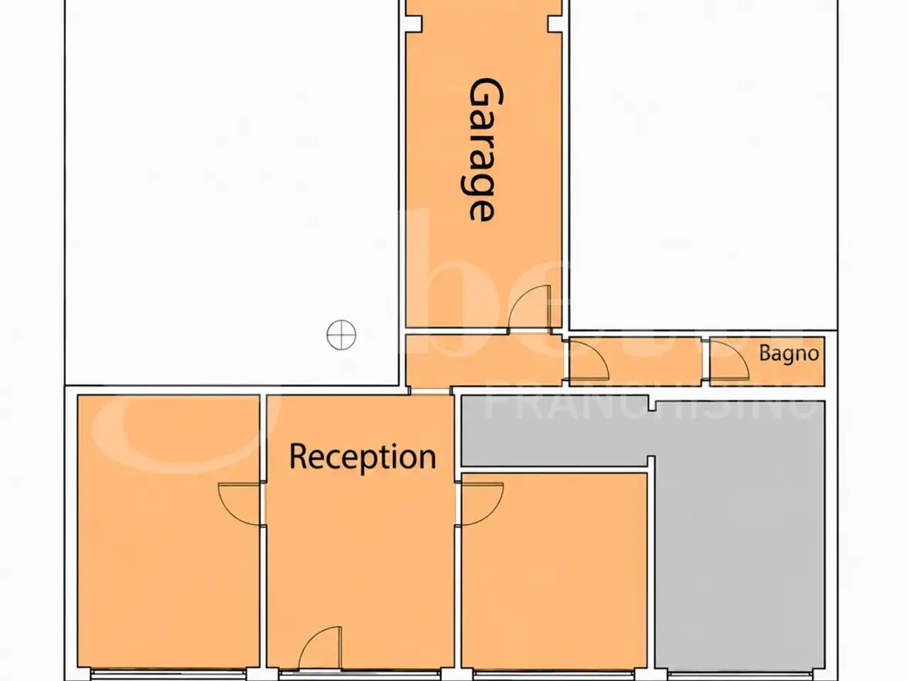 Negozio in Via Barberini 104, Modena, {3} - Planimetria 1