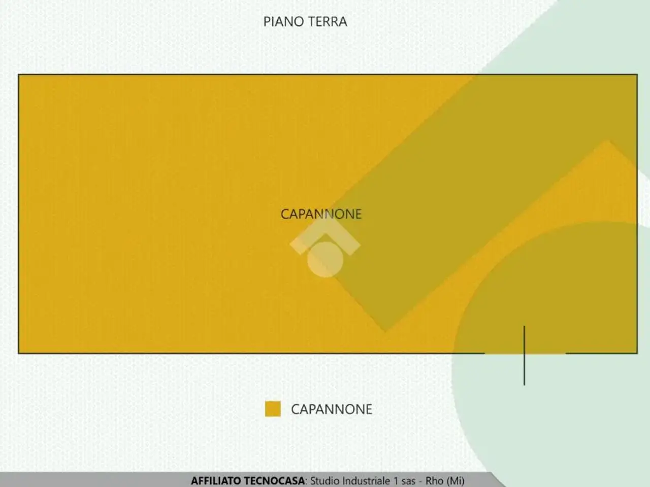 Capannone in Via Fermi 1, Settimo Milanese, {3} - Planimetria 1