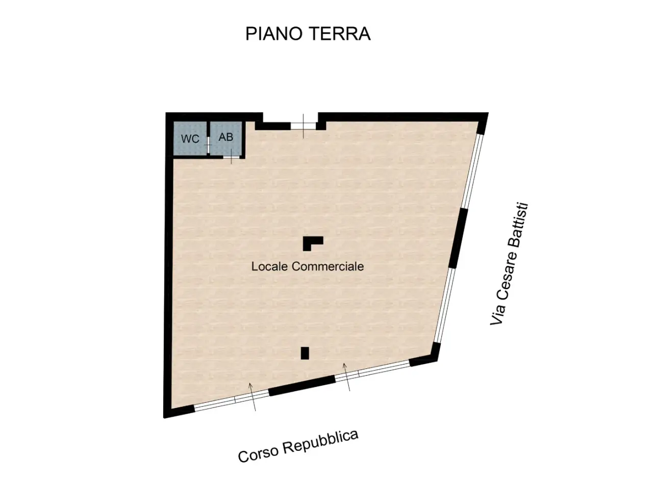 Negozio in , Sanluri, {3} - Planimetria 1