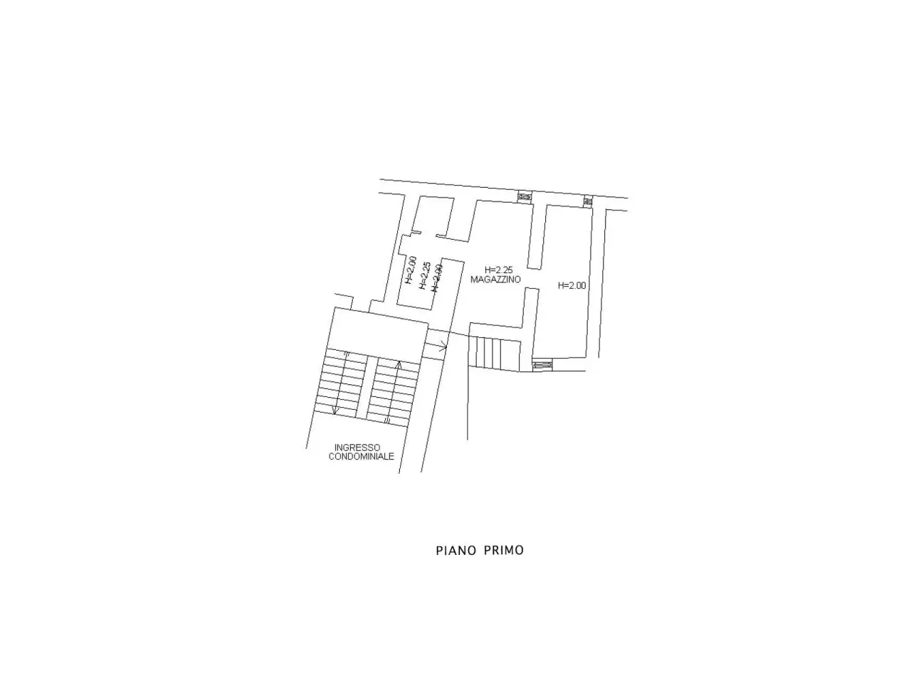 Magazzino in , Siena, {3} - Planimetria 1