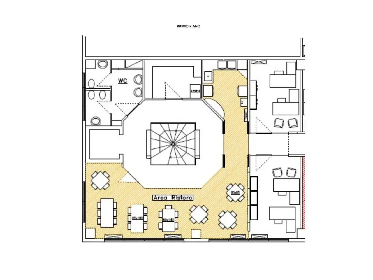 Ufficio in Via dei Faggi, Guidonia Montecelio, {3} - Planimetria 1