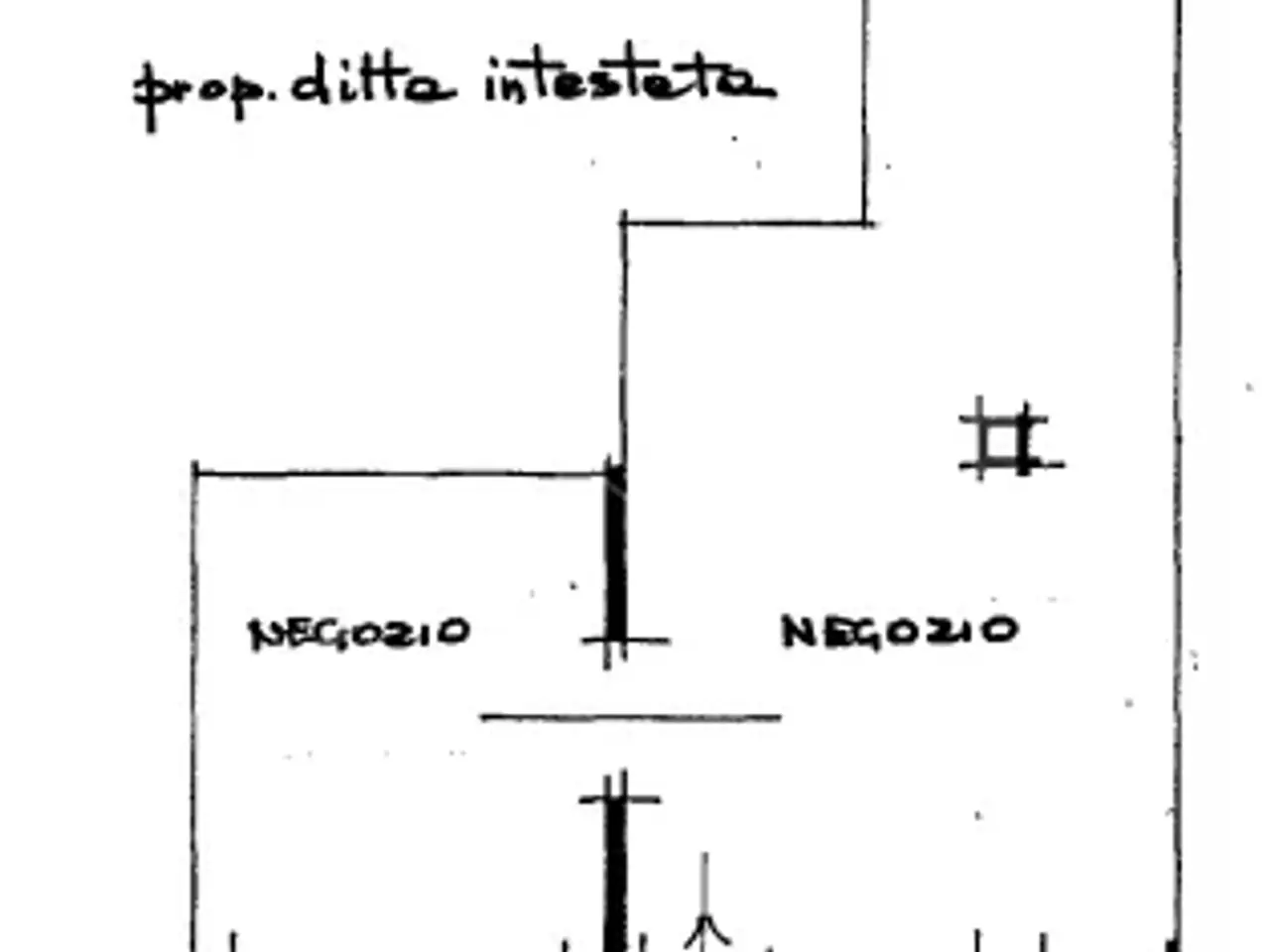 Negozio in Via Toscana, Bologna, {3} - Planimetria 1