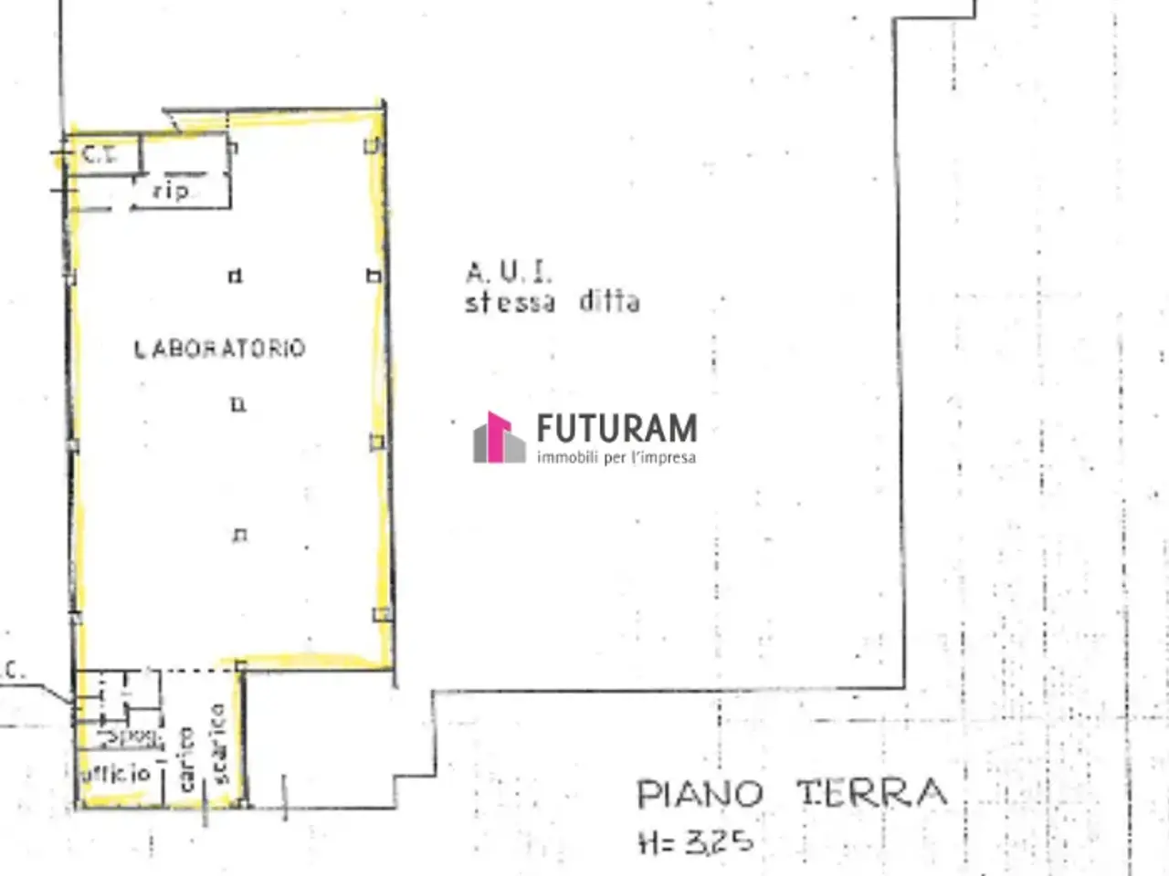 Capannone in , Dueville, {3} - Planimetria 1