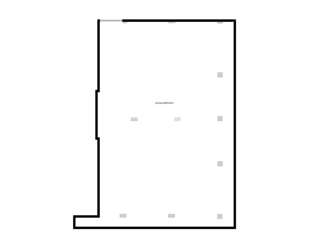 Magazzino in Via Castellana, Conversano, {3} - Planimetria 1