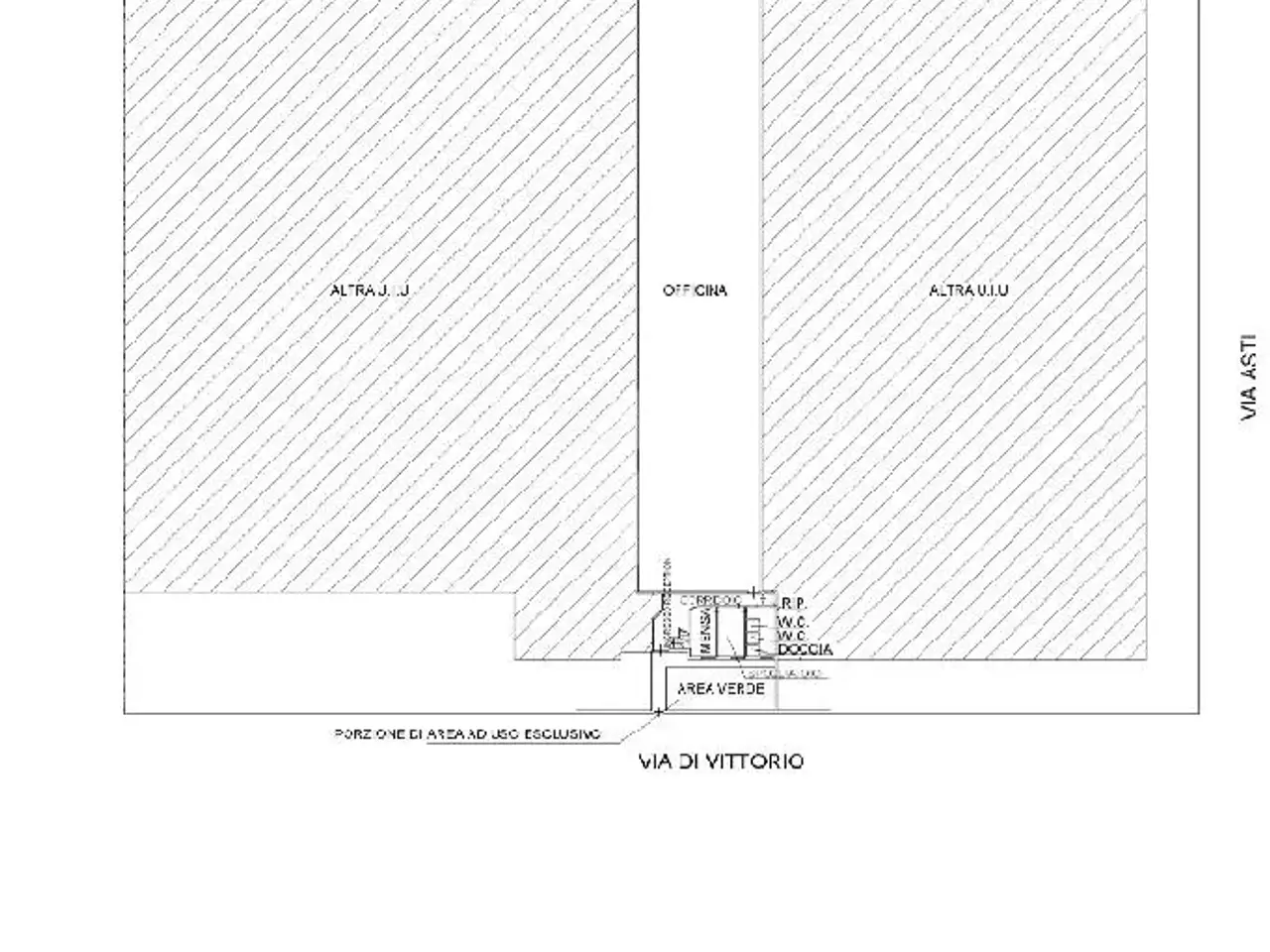 Capannone in Via G. di Vittorio 8, Rivoli, {3} - Planimetria 1