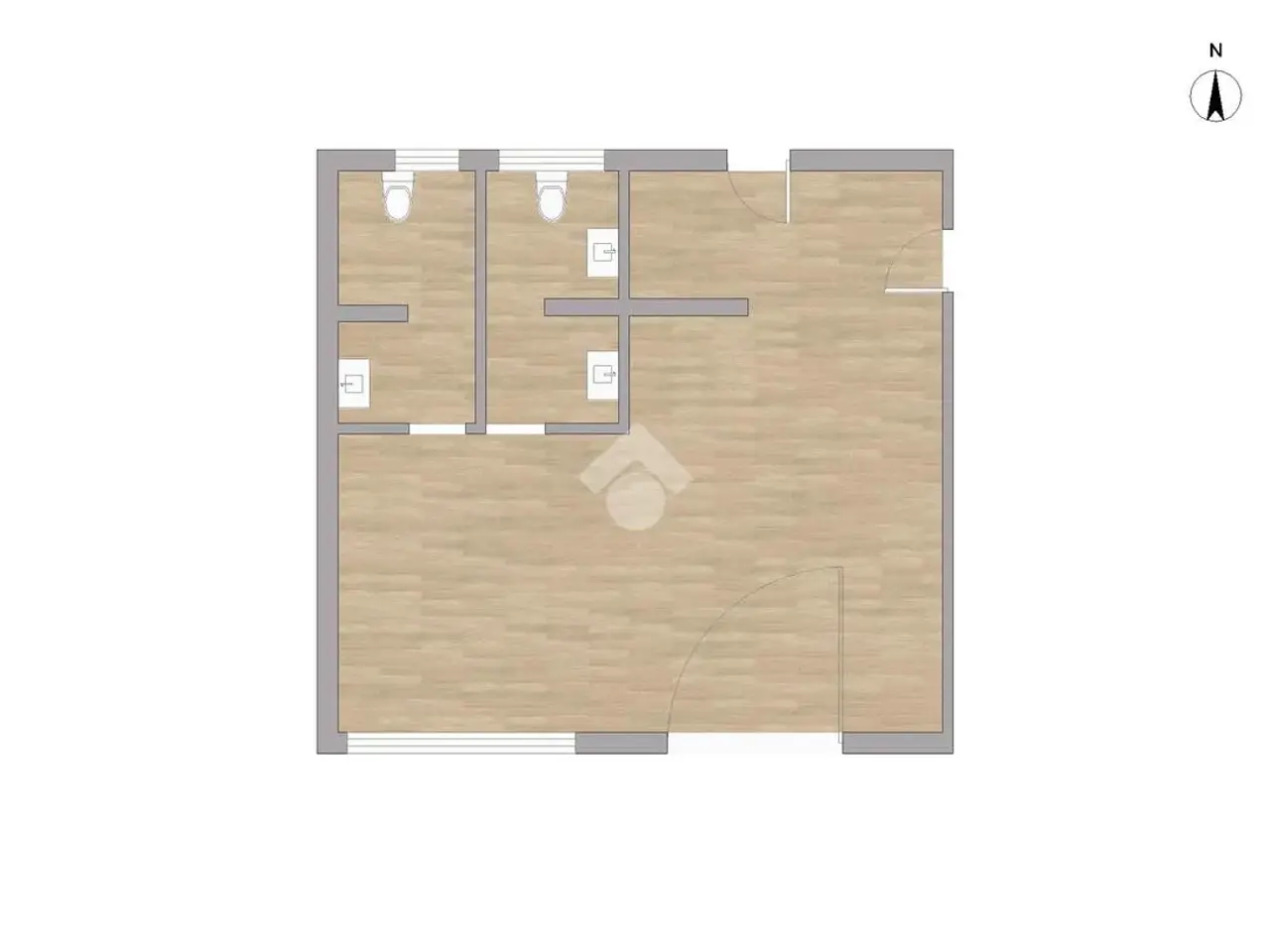 Negozio in Via della Vittoria 4, Ghedi, {3} - Planimetria 1
