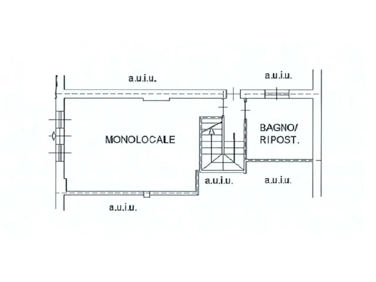 Monolocale in Via 25 Aprile 10, Valdidentro - Planimetria 1