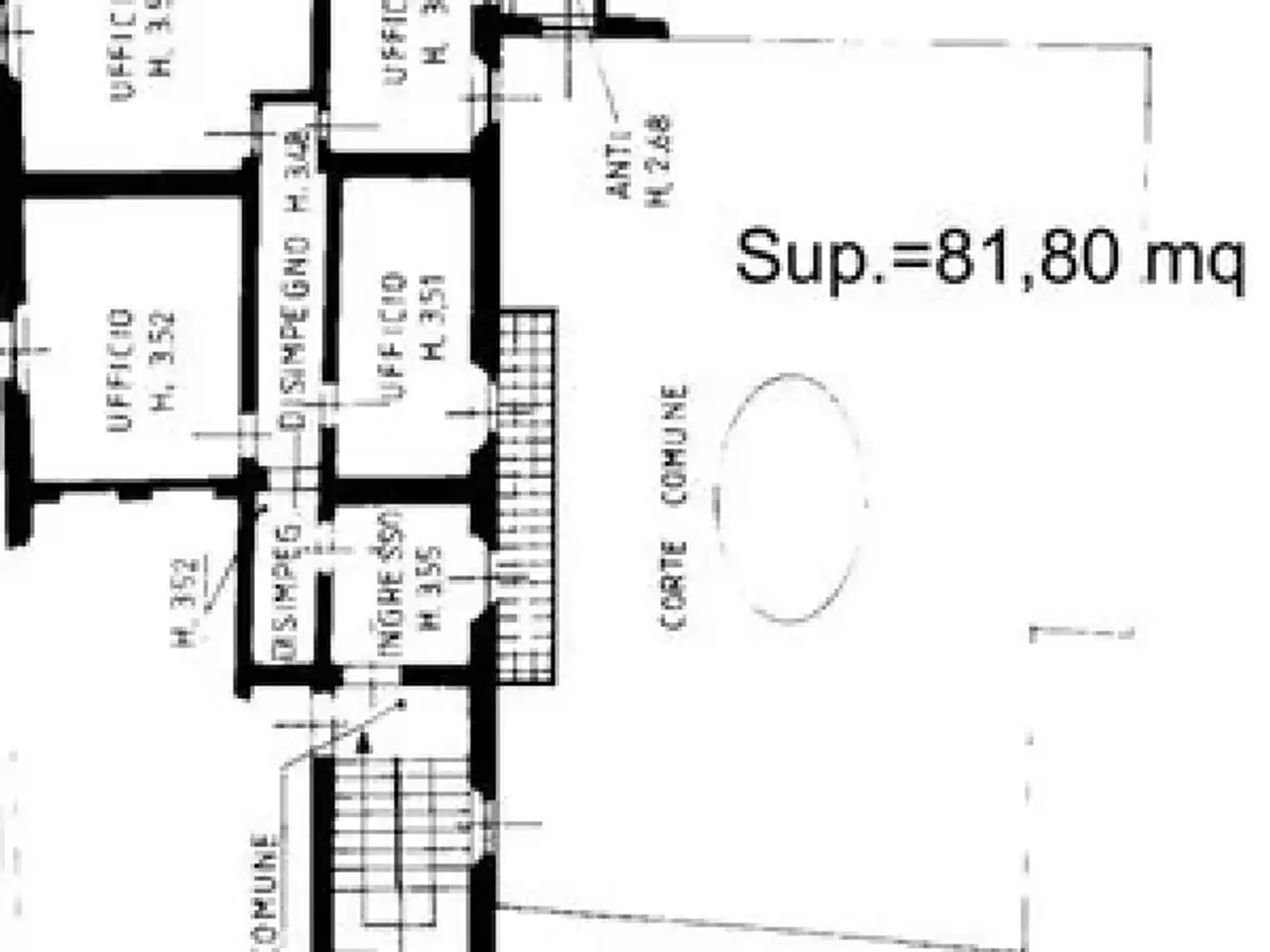 Ufficio in , Forli', {3} - Planimetria 1