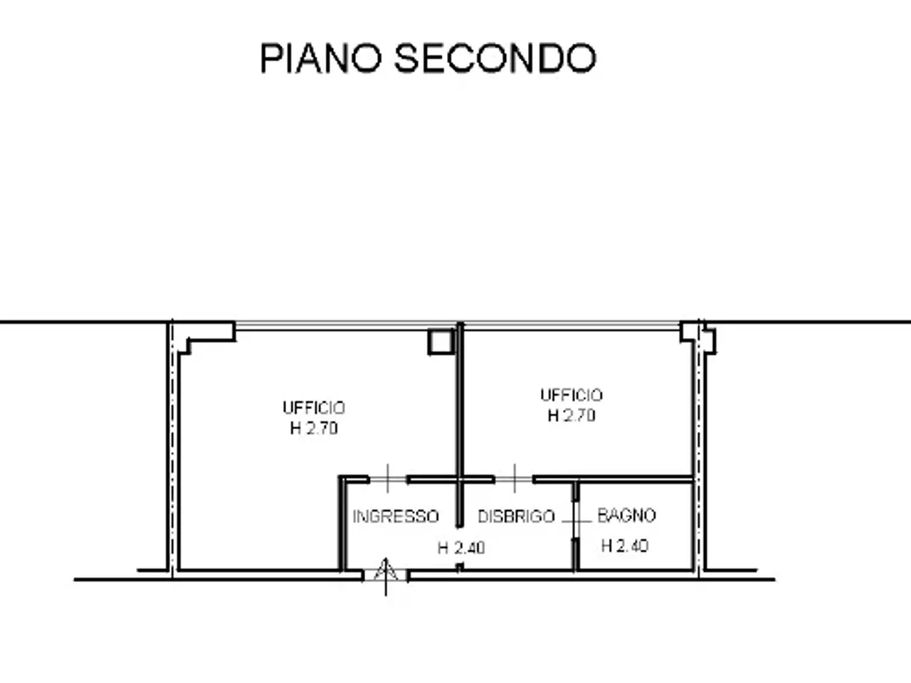 Ufficio in Viale Brescia, Mazzano, {3} - Planimetria 1