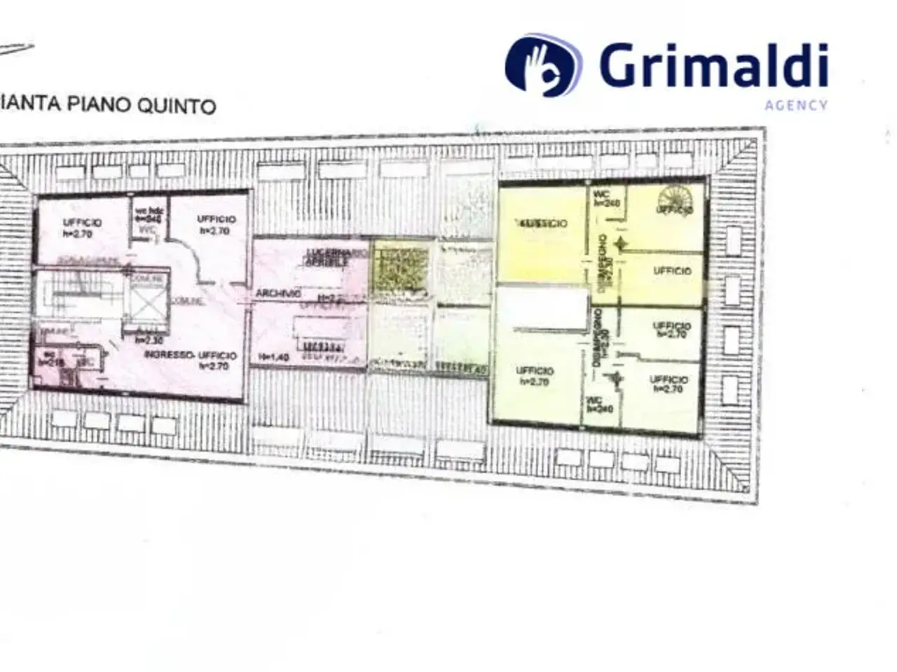 Ufficio in Corso Libertà 57, Vercelli, {3} - Planimetria 1