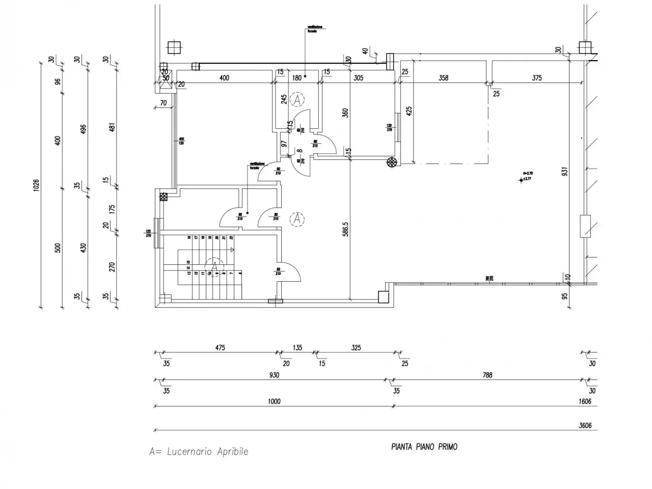 Ufficio in Via del Risparmio, Castelfranco Veneto, {3} - Planimetria 1