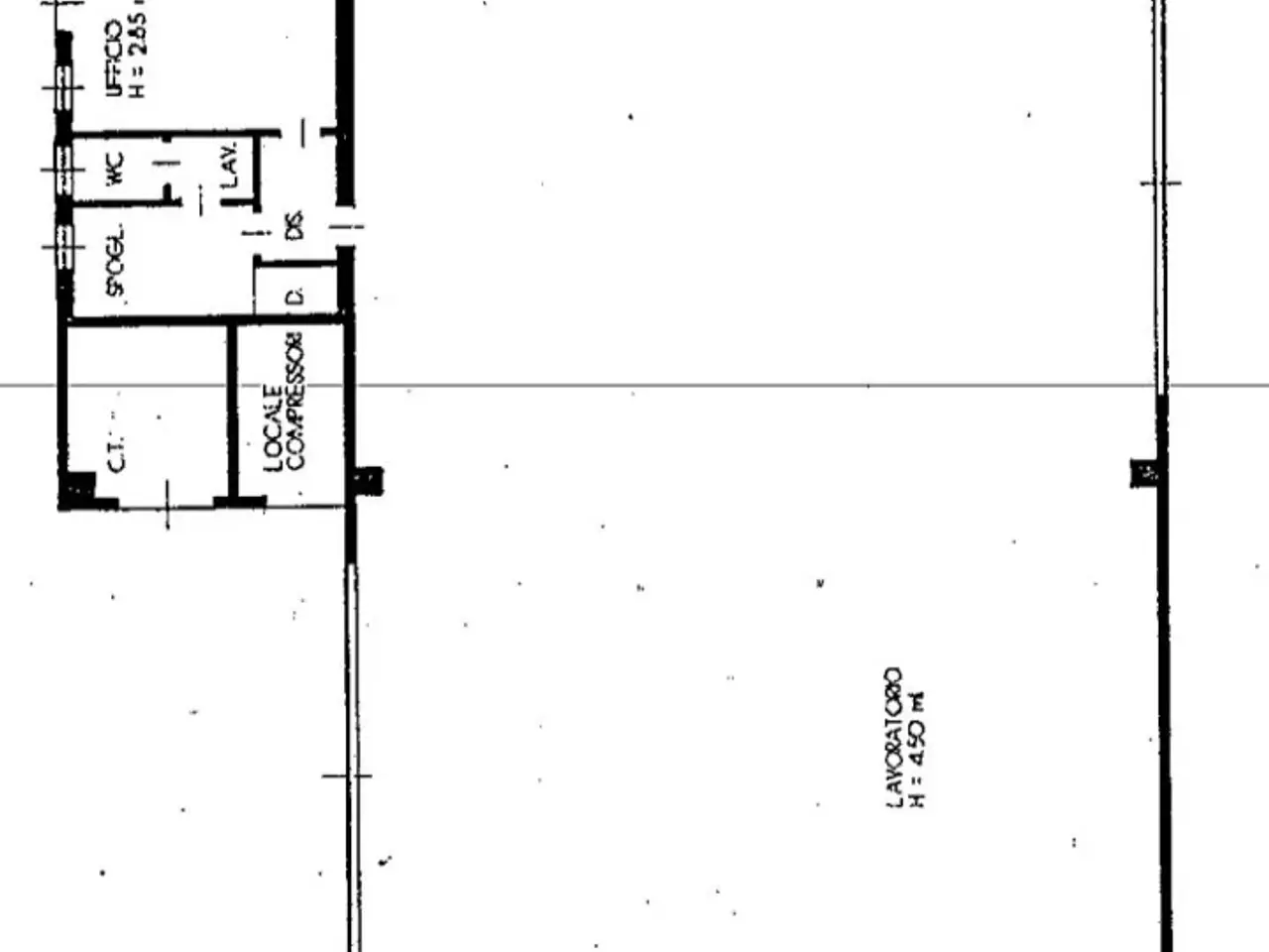 Capannone in , San Vito Al Torre, {3} - Planimetria 1