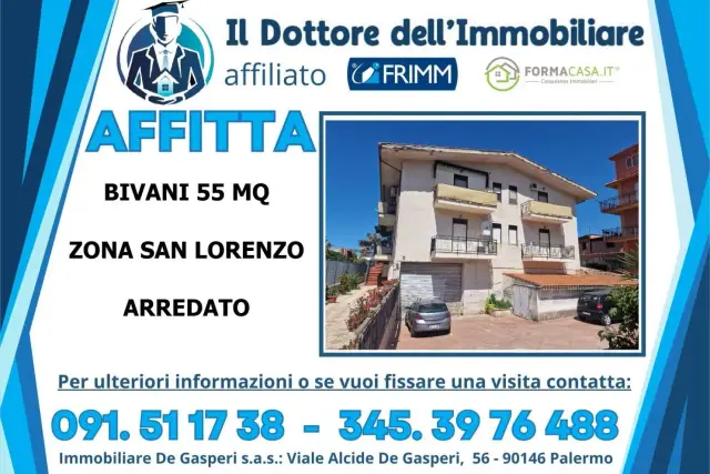 Bilocale in affitto, Via Giovan Battista Santangelo 45, Palermo - Foto 1