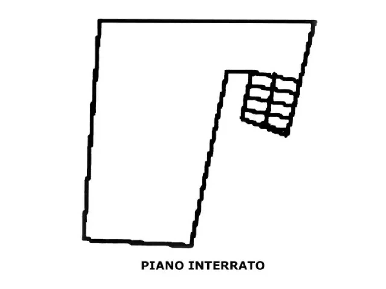 Negozio in Via dell'Agnolo 55 55, Firenze, {3} - Planimetria 1
