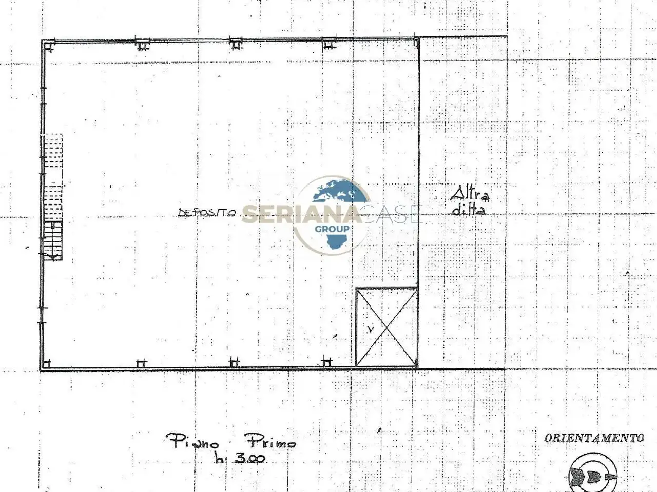 Capannone in Via Innocenzo XI, Gandino, {3} - Planimetria 1