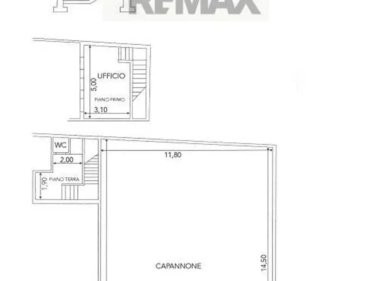 Capannone in Via Perugino, Cologno Monzese, {3} - Planimetria 1
