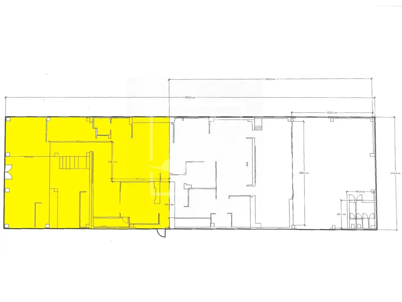 Capannone in Via Antonio Gramsci 5, Reggio Emilia, {3} - Planimetria 1