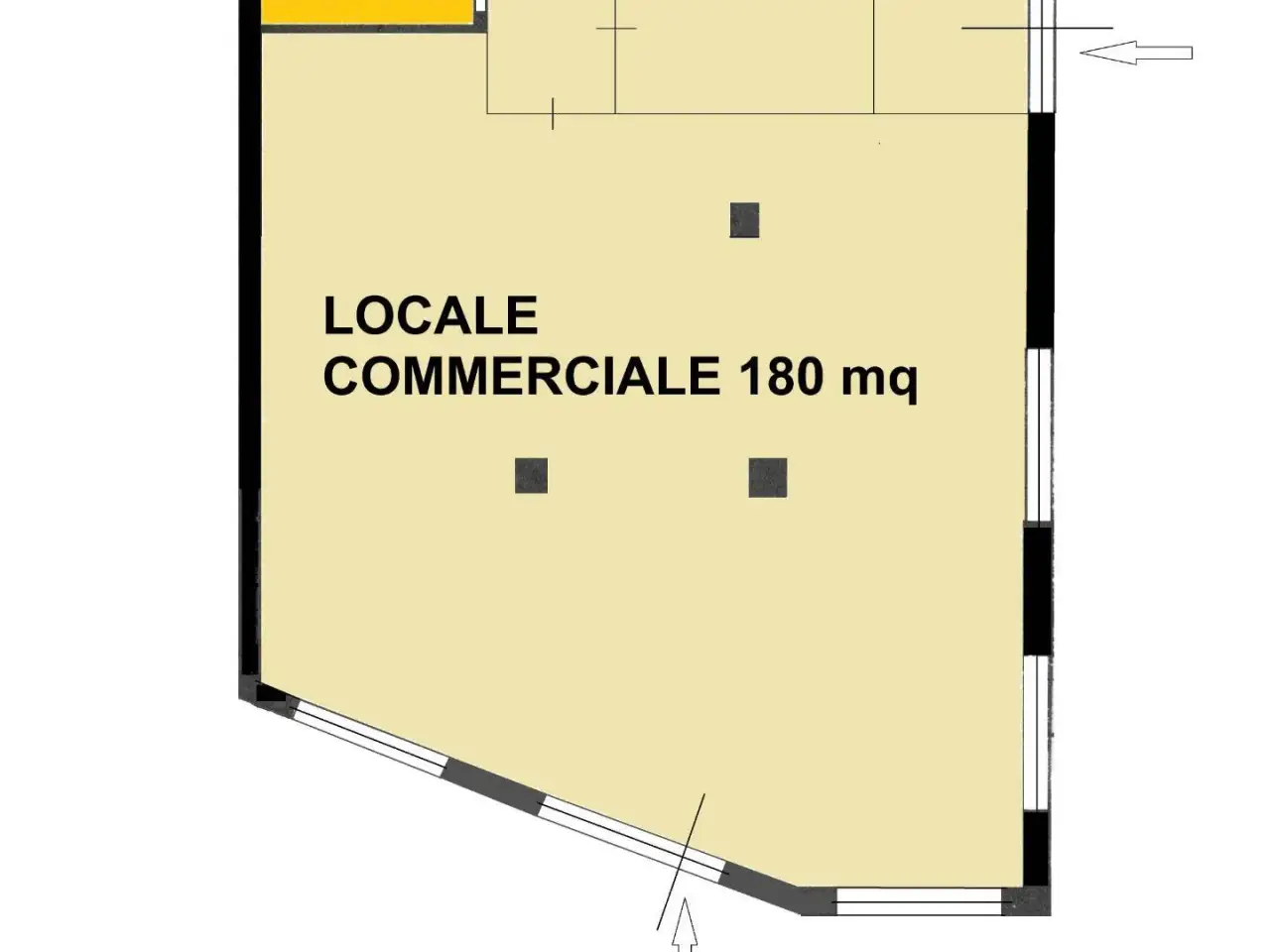 Negozio in Viale Don Luigi Sturzo 60, Andria, {3} - Planimetria 1