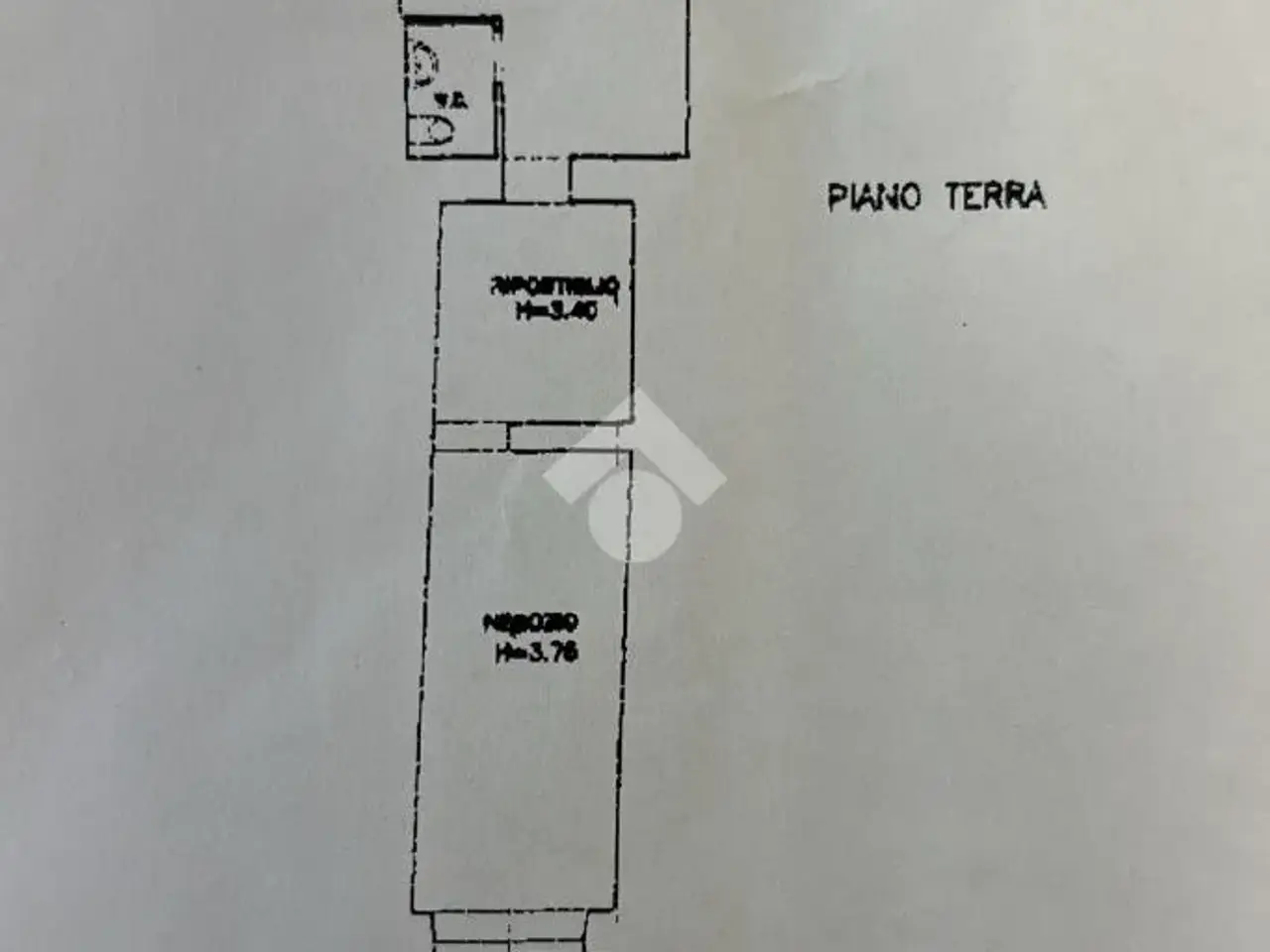 Ufficio in Via Aurelio Saffi 138, Viterbo, {3} - Planimetria 1