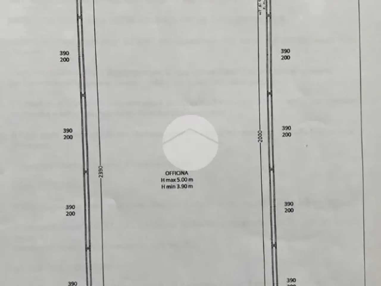 Capannone in Via S. Dionigi 21, Milano, {3} - Planimetria 1