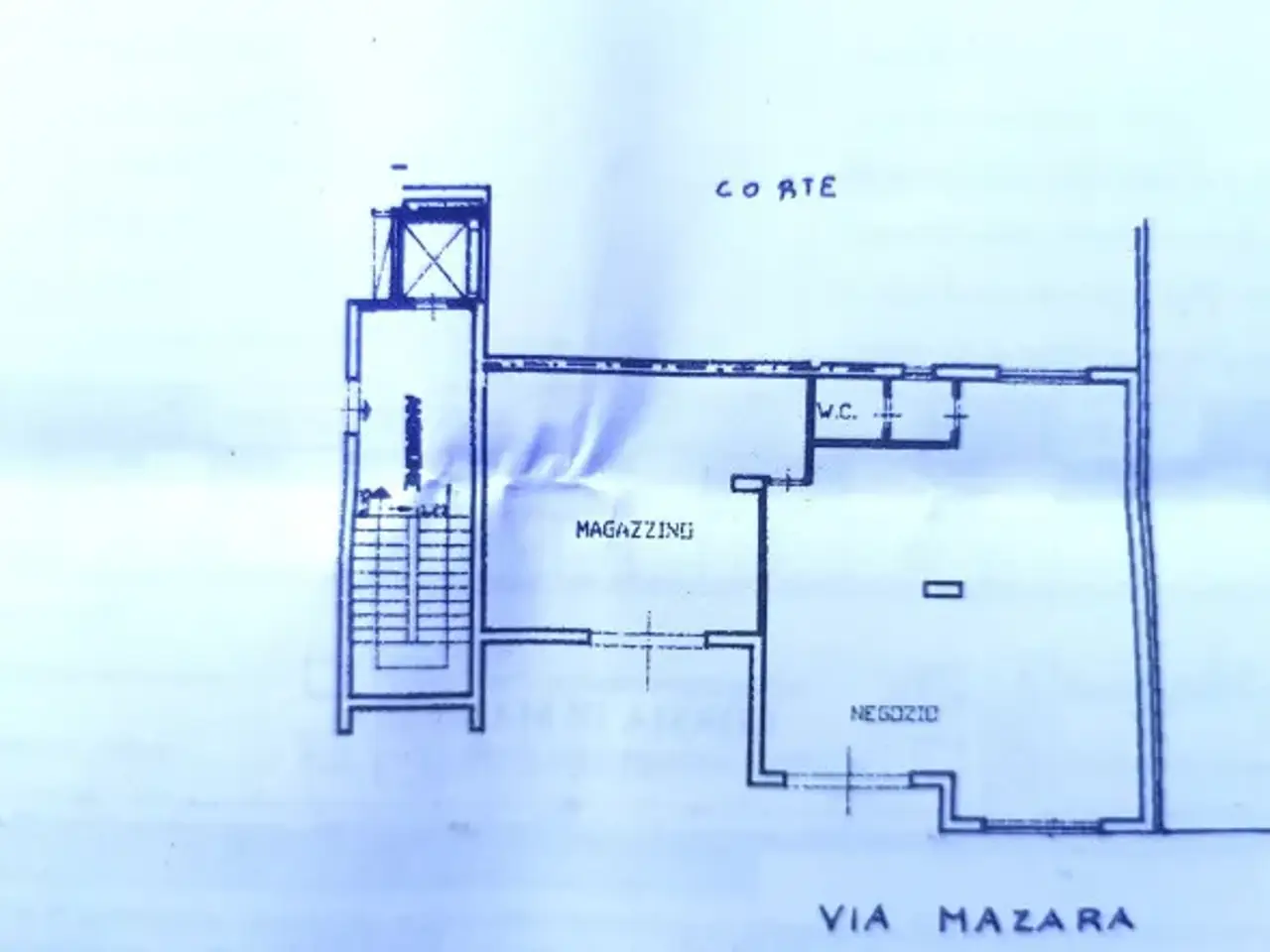 Negozio in Via Mazara, Marsala, {3} - Planimetria 1