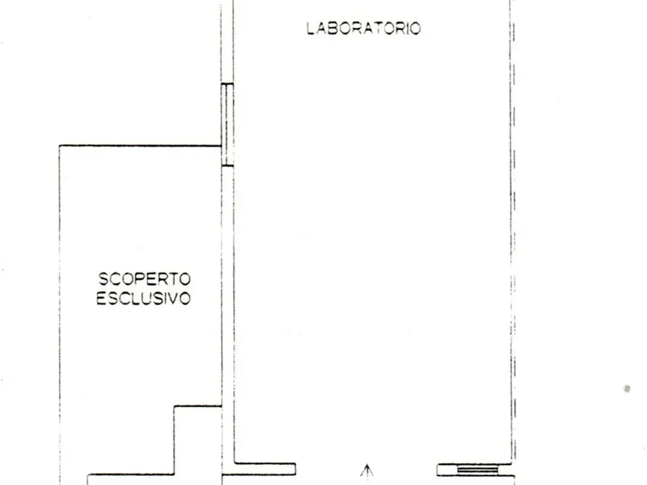 Laboratorio in Via Sasso, Urbino, {3} - Planimetria 1