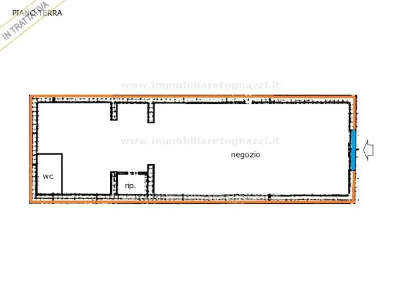 Negozio in Zona Centro, Certaldo, {3} - Planimetria 1