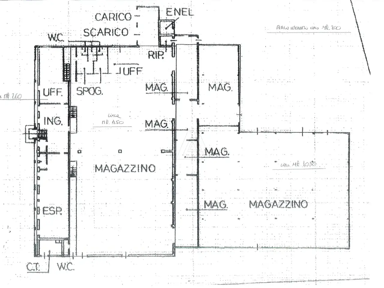 Capannone in Via Vittorio Veneto, Riese Pio X, {3} - Planimetria 1