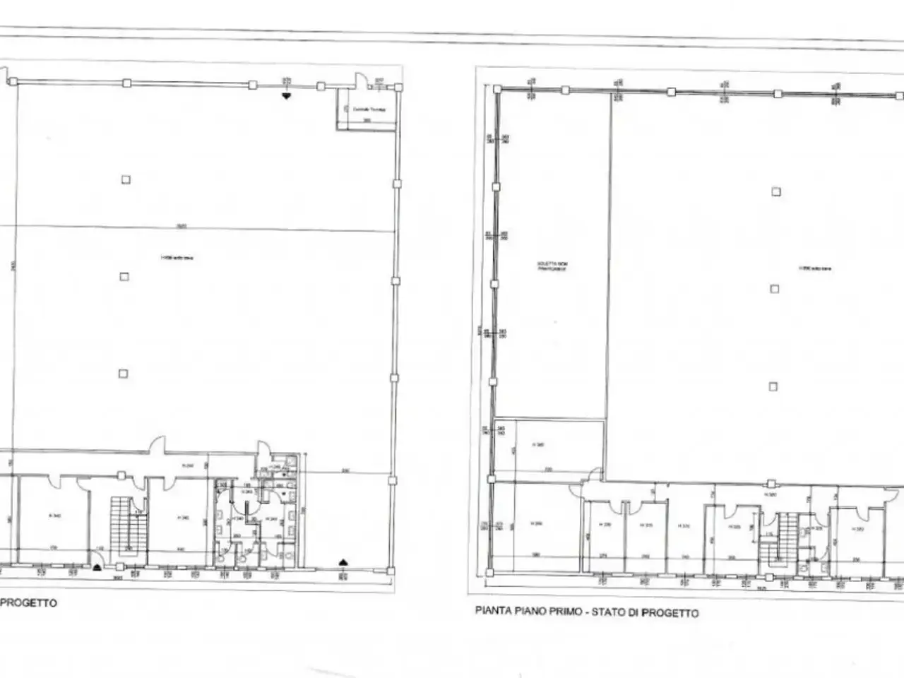 Laboratorio in Via Bolsena, San Giuliano Milanese, {3} - Planimetria 1