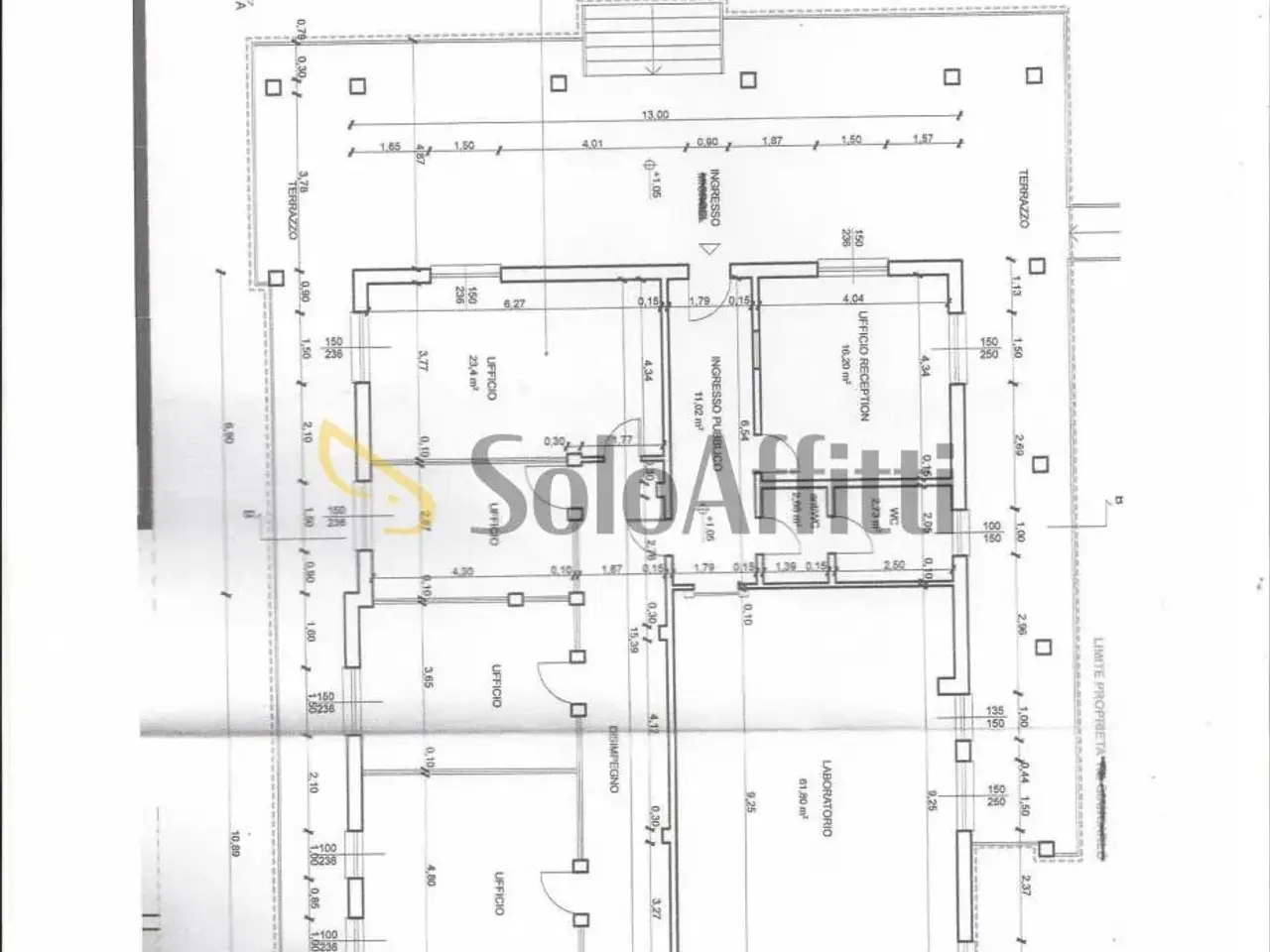 Ufficio in , Nerviano, {3} - Planimetria 1