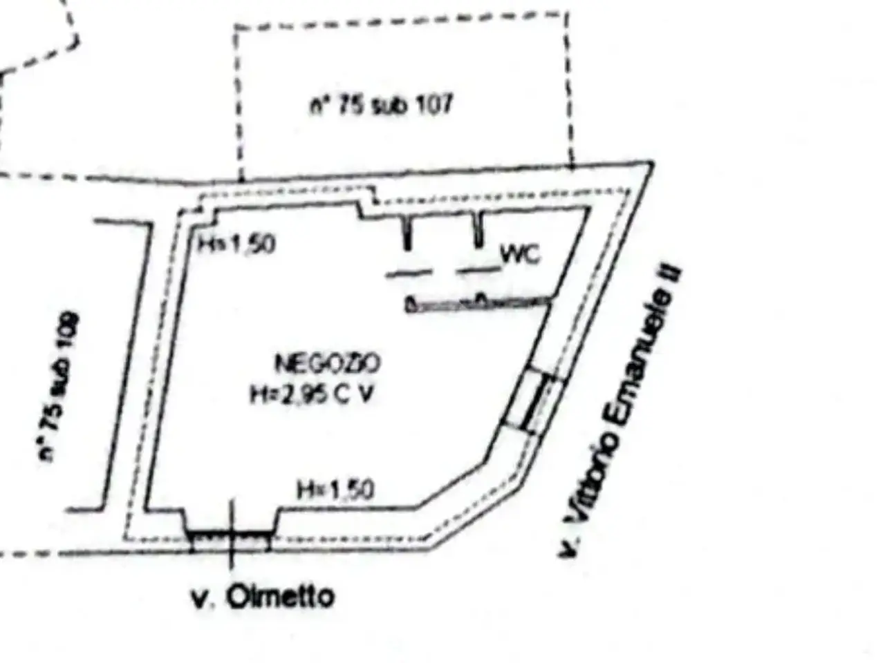 Ufficio in Via Olmetto 25, Borgofranco D'Ivrea, {3} - Planimetria 1