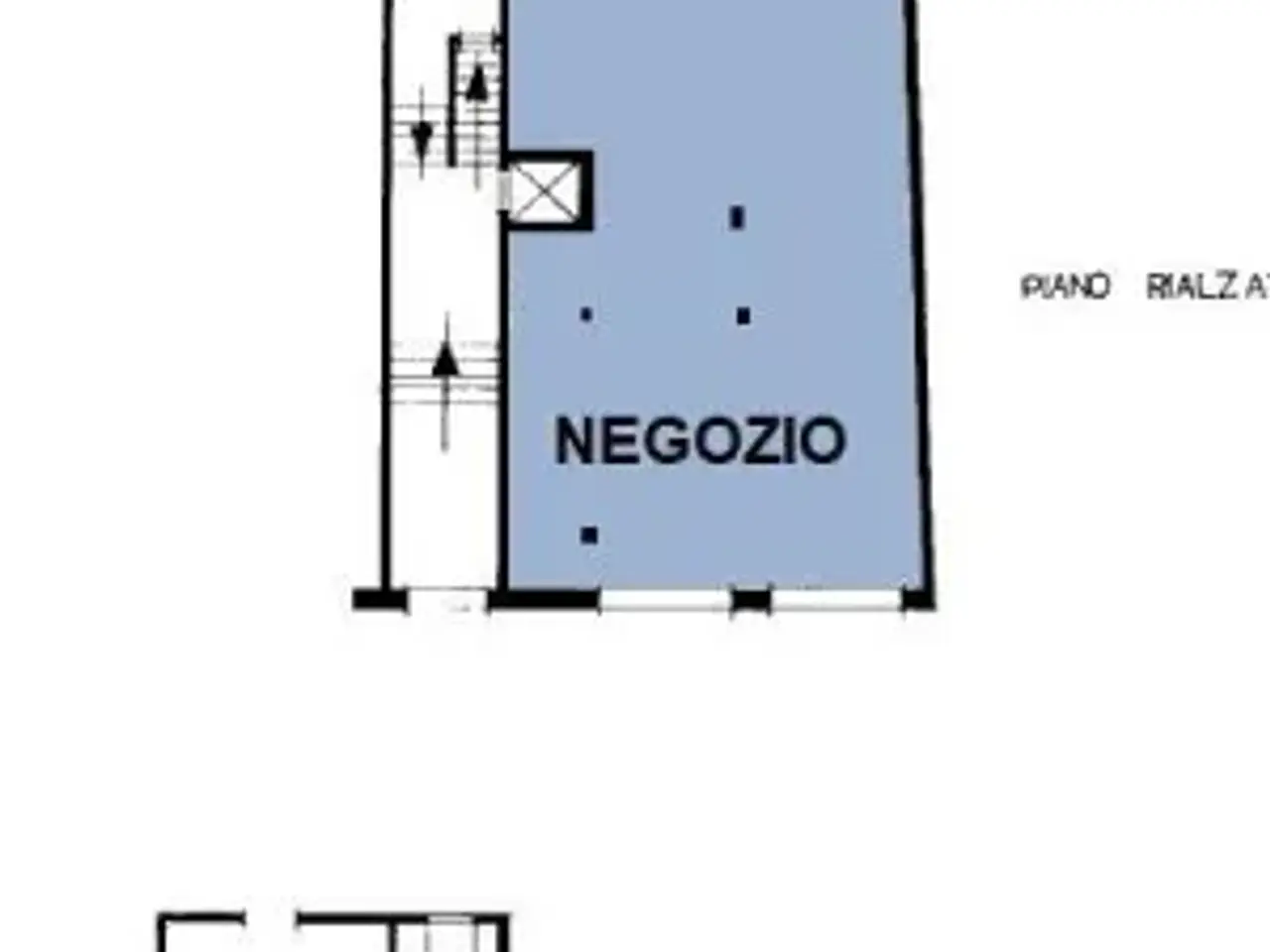 Negozio in Via Sant'Ambrogio 9, Voghera, {3} - Planimetria 1