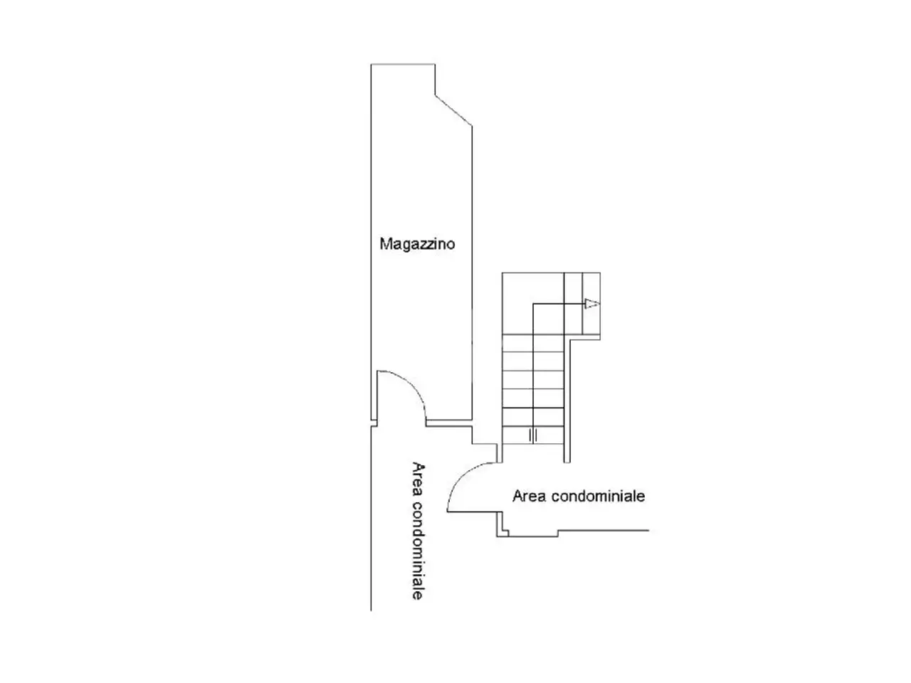 Magazzino in Via Marcantonio Bragadin 20, Roma, {3} - Planimetria 1