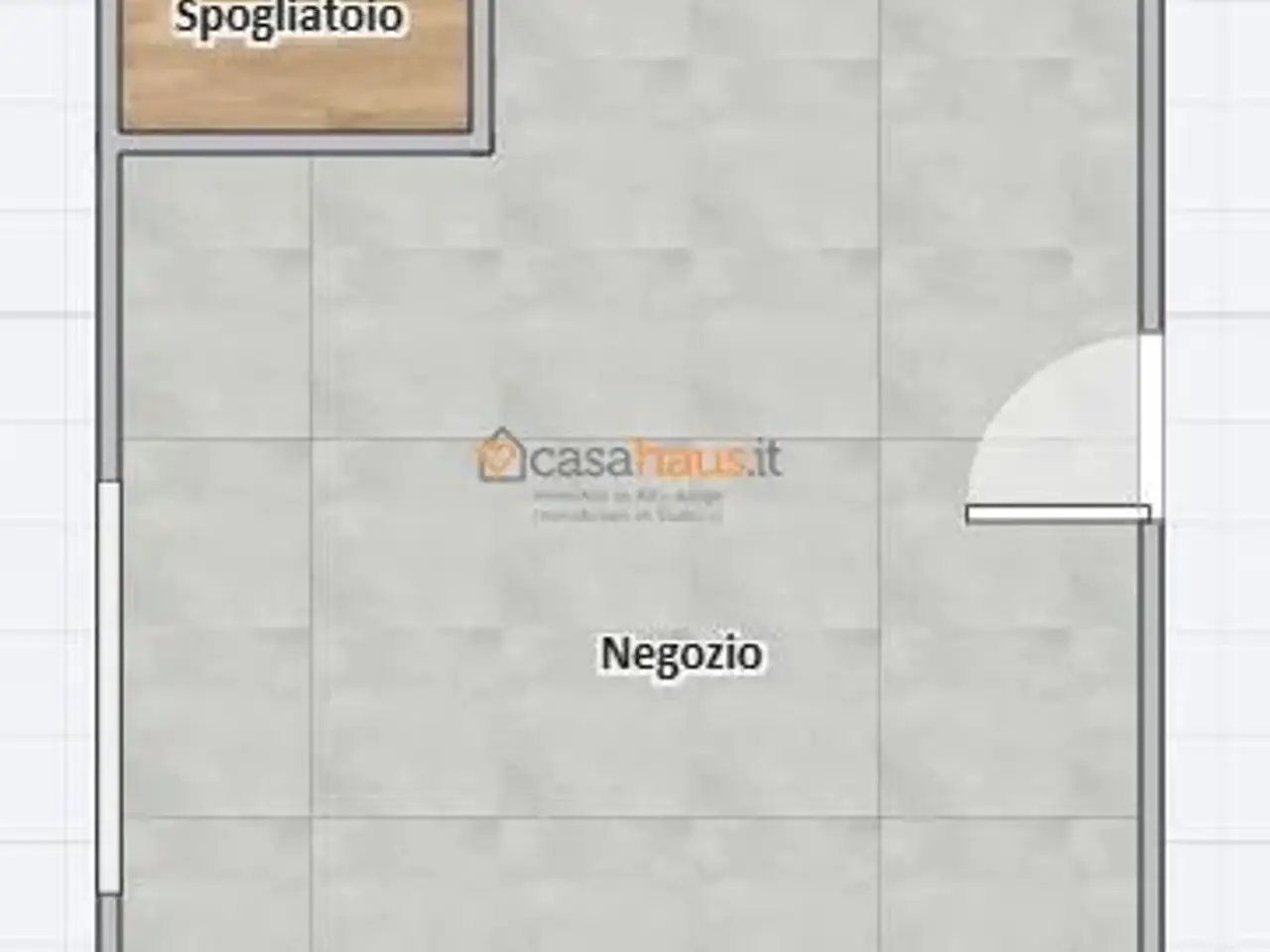 Palazzina commerciale in , Trento, {3} - Planimetria 1