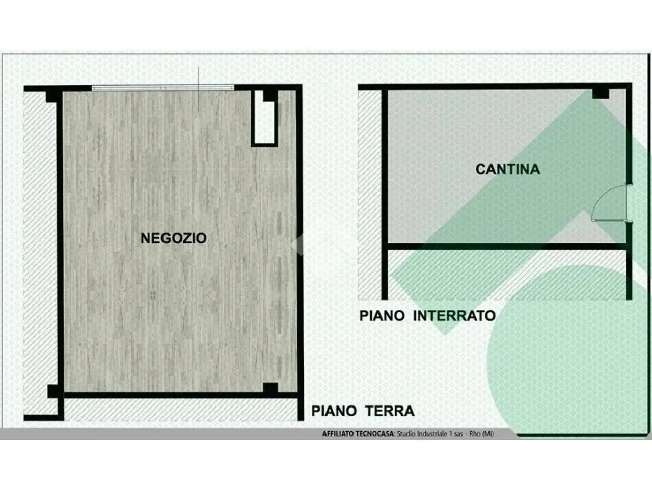 Negozio in Via Magenta 41, Rho, {3} - Planimetria 1