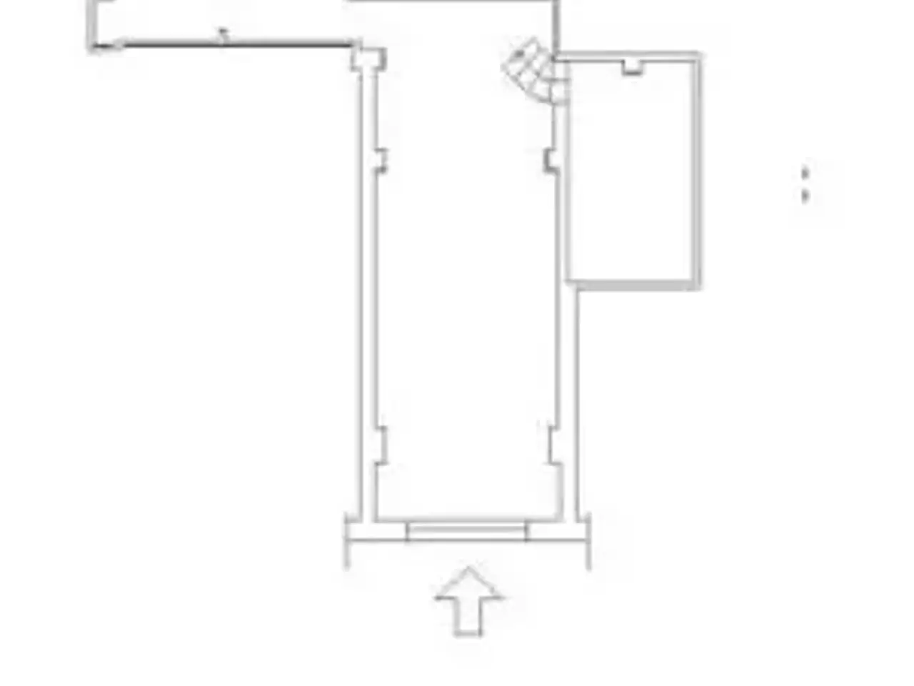 Arredamento in Via Sisto IV 40, Roma, {3} - Planimetria 1