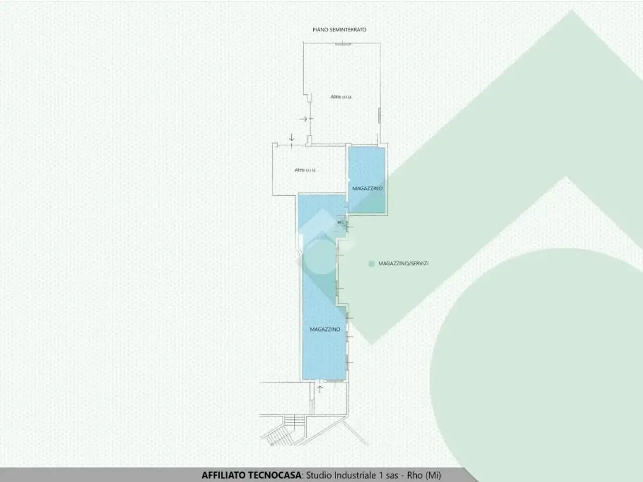 Magazzino in Via Pace 125, Rho, {3} - Planimetria 1