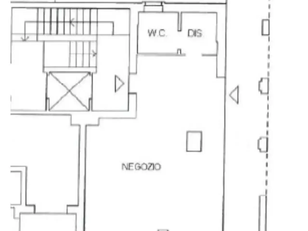 Negozio in Via Europa, Bubbiano, {3} - Planimetria 1