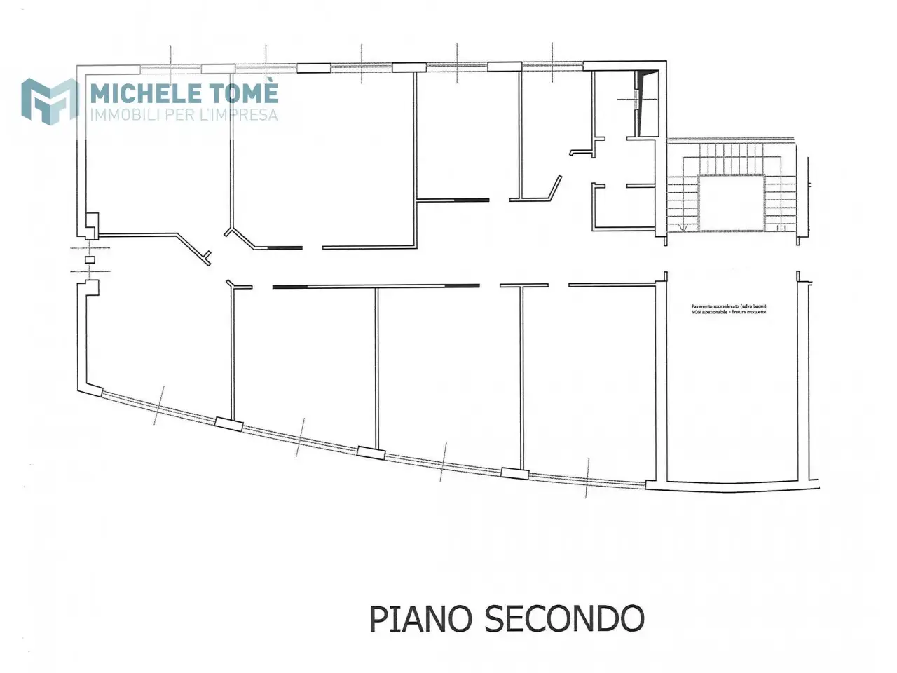 Ufficio in Via Carducci, Affi, {3} - Planimetria 1
