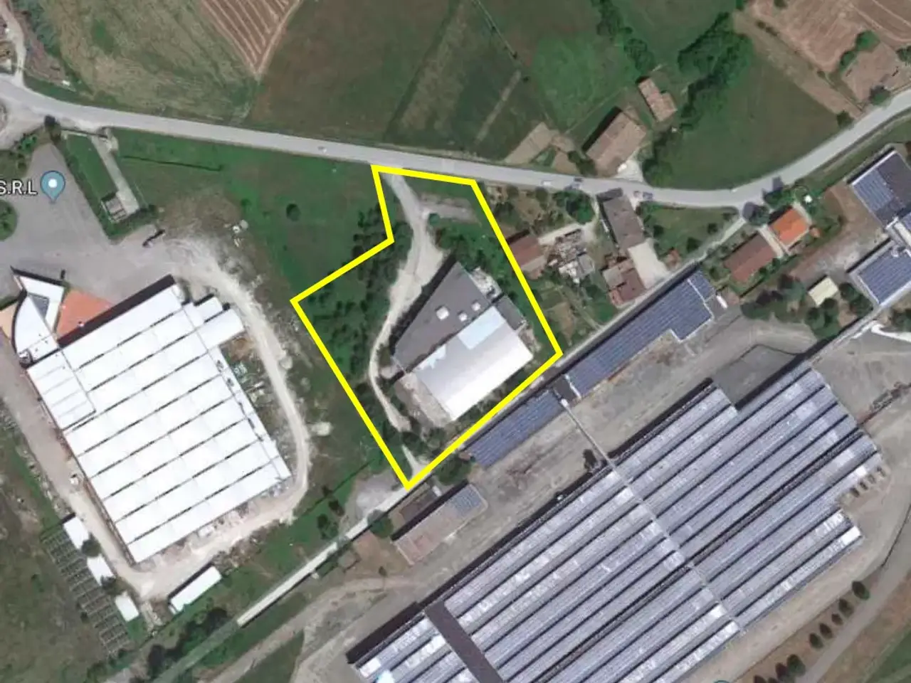 Capannone in Strada Marecchiese 1, Pennabilli, {3} - Planimetria 1