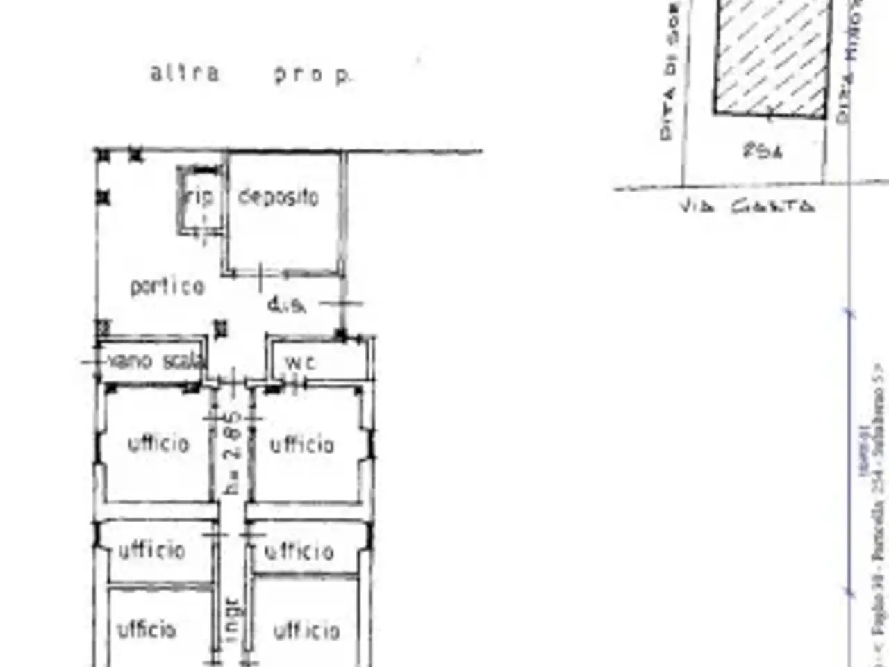 Ufficio in Viale Giuseppe Verdi 102, Frosinone, {3} - Planimetria 1