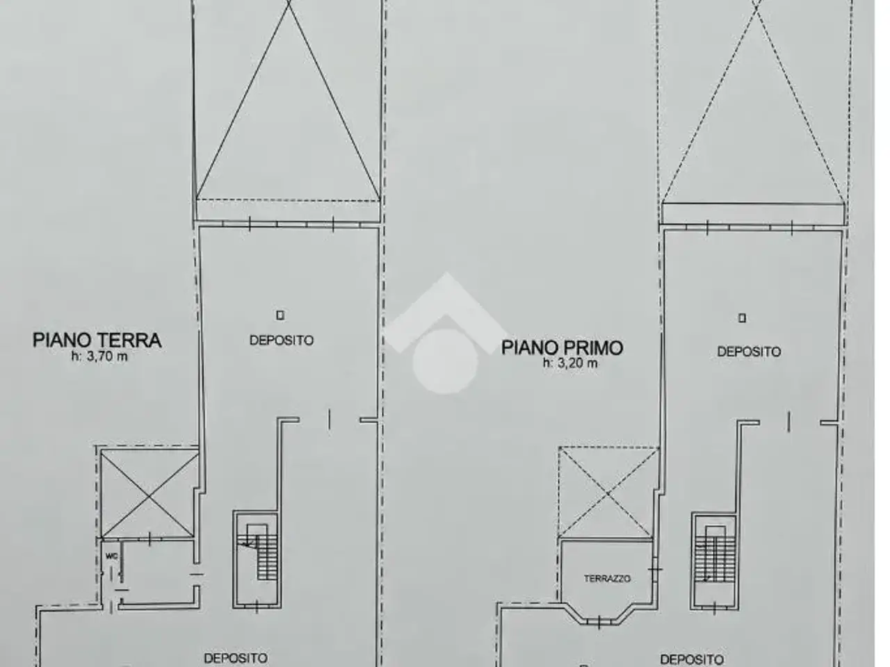 Magazzino in Via Manzoni 8, Mesagne, {3} - Planimetria 1